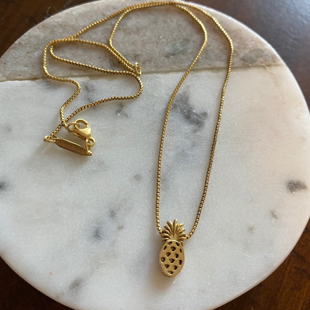 Alex + Ani Pineapple Necklace